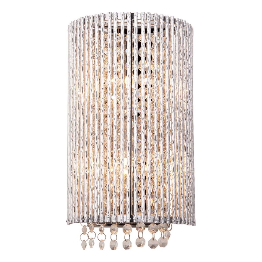Endon 81978 - Crystal wall light GALINA 2xG9/25W/230V shiny chrome