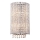 Endon 81978 - Crystal wall light GALINA 2xG9/25W/230V shiny chrome