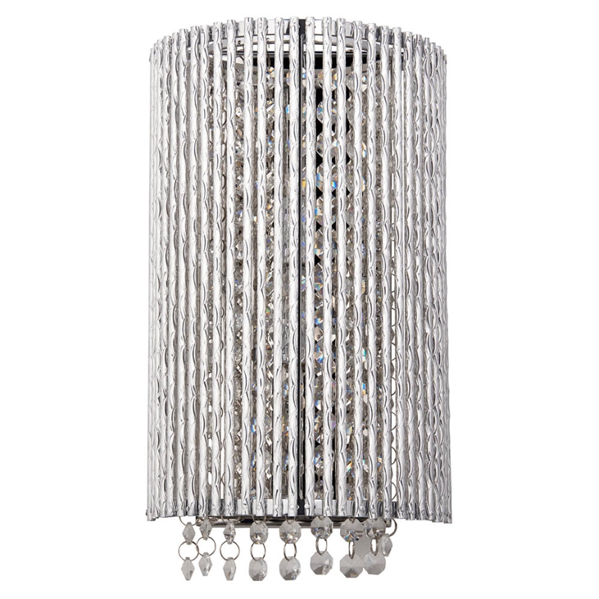Endon 81978 - Crystal wall light GALINA 2xG9/25W/230V shiny chrome