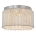Endon 81980 - Crystal ceiling light GALINA 10xG9/25W/230V matte chrome
