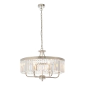 Endon 90263 - CHESTERFIELD chain chandelier 6xE14/6W/230V Ø 55 cm polished chrome