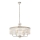 Endon 90263 - CHESTERFIELD chain chandelier 6xE14/6W/230V Ø 55 cm polished chrome