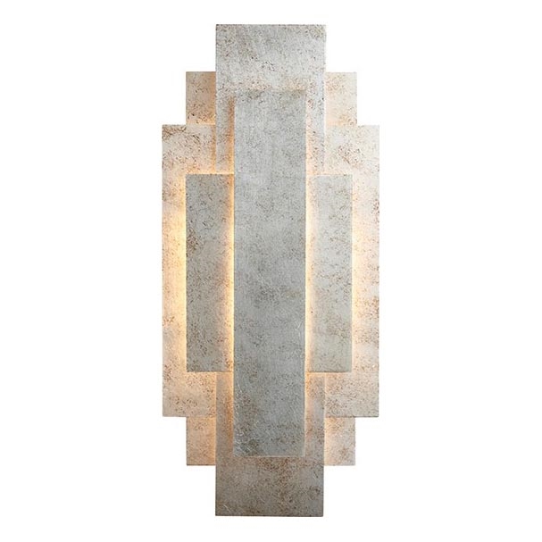 Endon 90451 - Wall light ALZARE 2xG9/3W/230V white patina