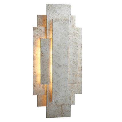 Endon 90451 - Wall light ALZARE 2xG9/3W/230V white patina