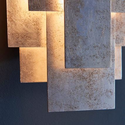 Endon 90451 - Wall light ALZARE 2xG9/3W/230V white patina