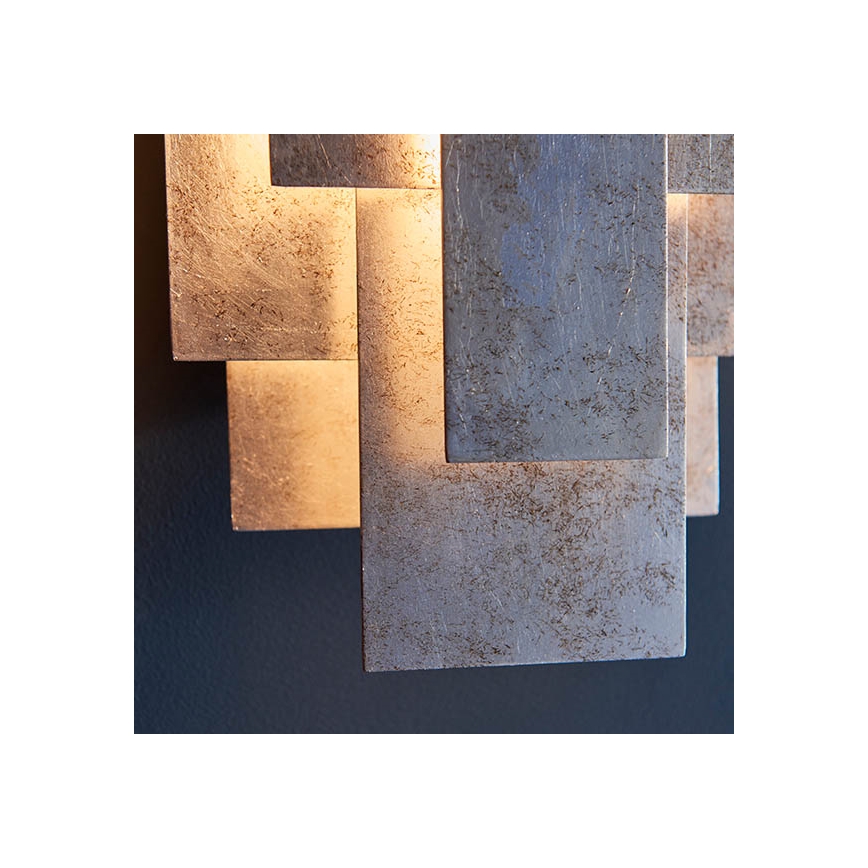 Endon 90451 - Wall light ALZARE 2xG9/3W/230V white patina