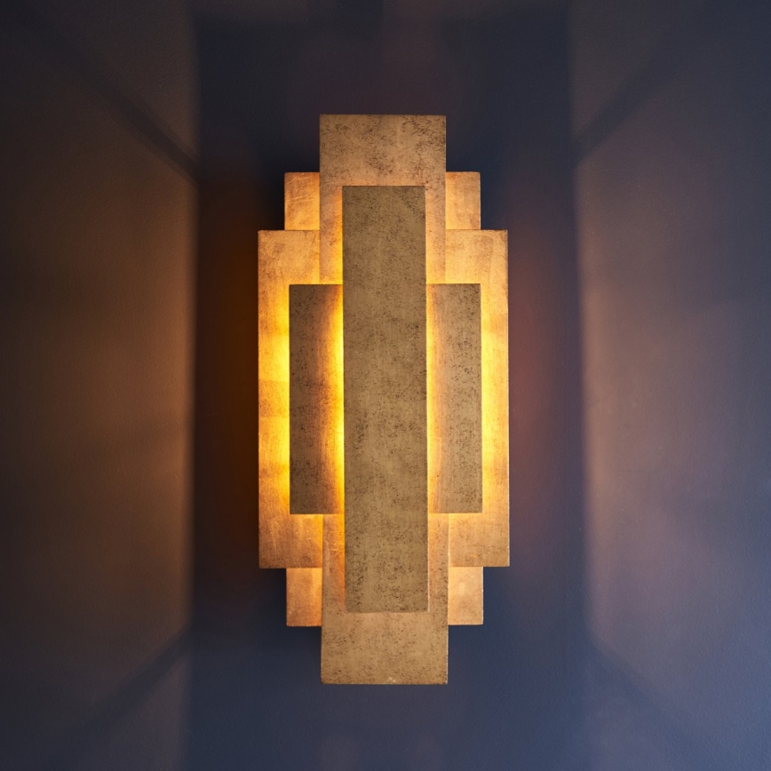 Endon 90452 - Wall light ALZARE 2xG9/3W/230V gold