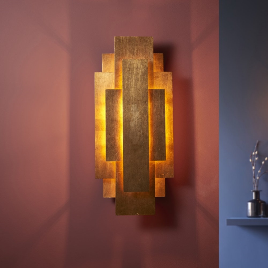 Endon 90452 - Wall light ALZARE 2xG9/3W/230V gold