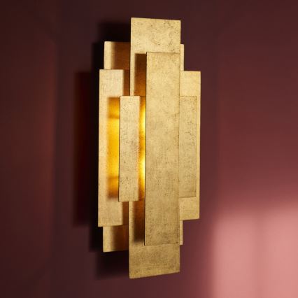 Endon 90452 - Wall light ALZARE 2xG9/3W/230V gold