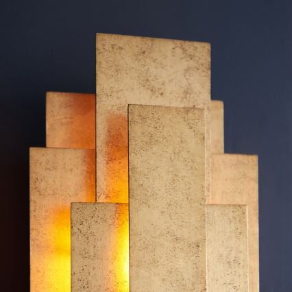 Endon 90452 - Wall light ALZARE 2xG9/3W/230V gold