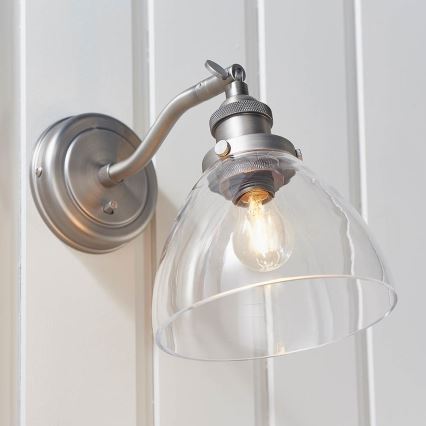 Endon 91739 - HANSEN Wall Spotlight 1xE14/40W/230V Matte Chrome