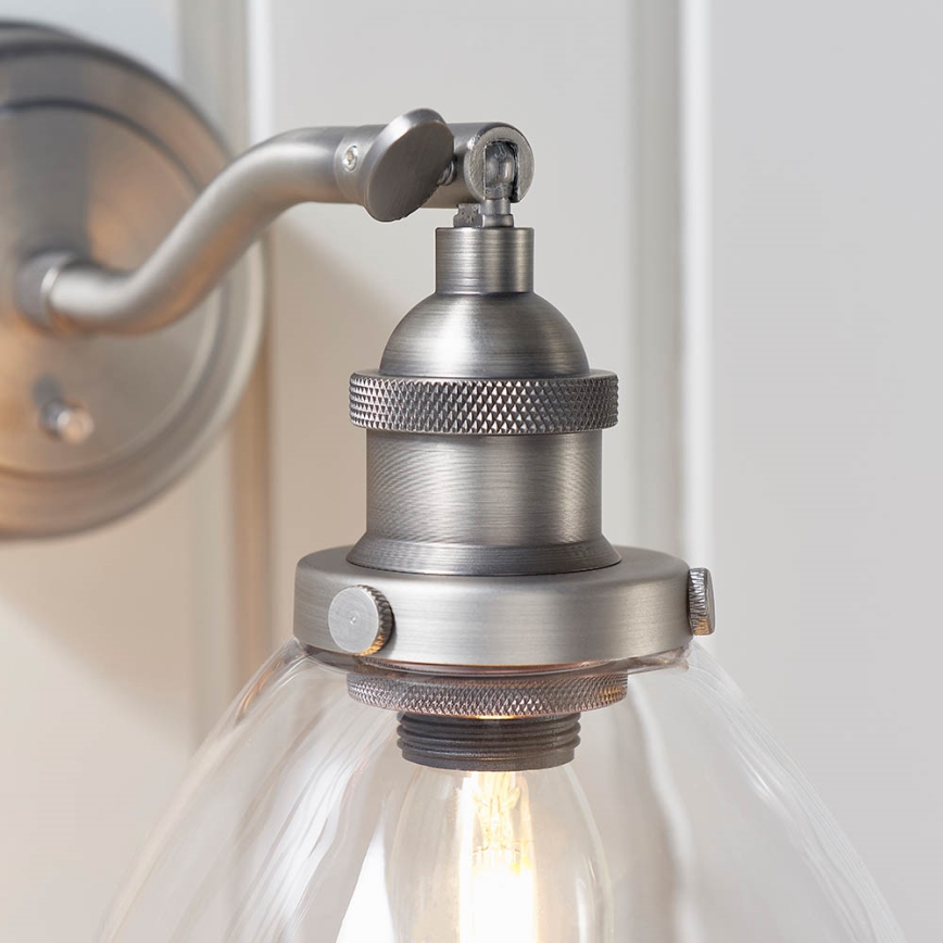 Endon 91739 - HANSEN Wall Spotlight 1xE14/40W/230V Matte Chrome