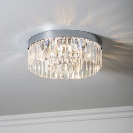 Endon 91811 - SHIMMER Bathroom Ceiling Light 5xG9/18W/230V IP44 Polished Chrome