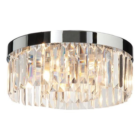 Endon 91811 - SHIMMER Bathroom Ceiling Light 5xG9/18W/230V IP44 Polished Chrome