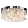 Endon 91811 - SHIMMER Bathroom Ceiling Light 5xG9/18W/230V IP44 Polished Chrome