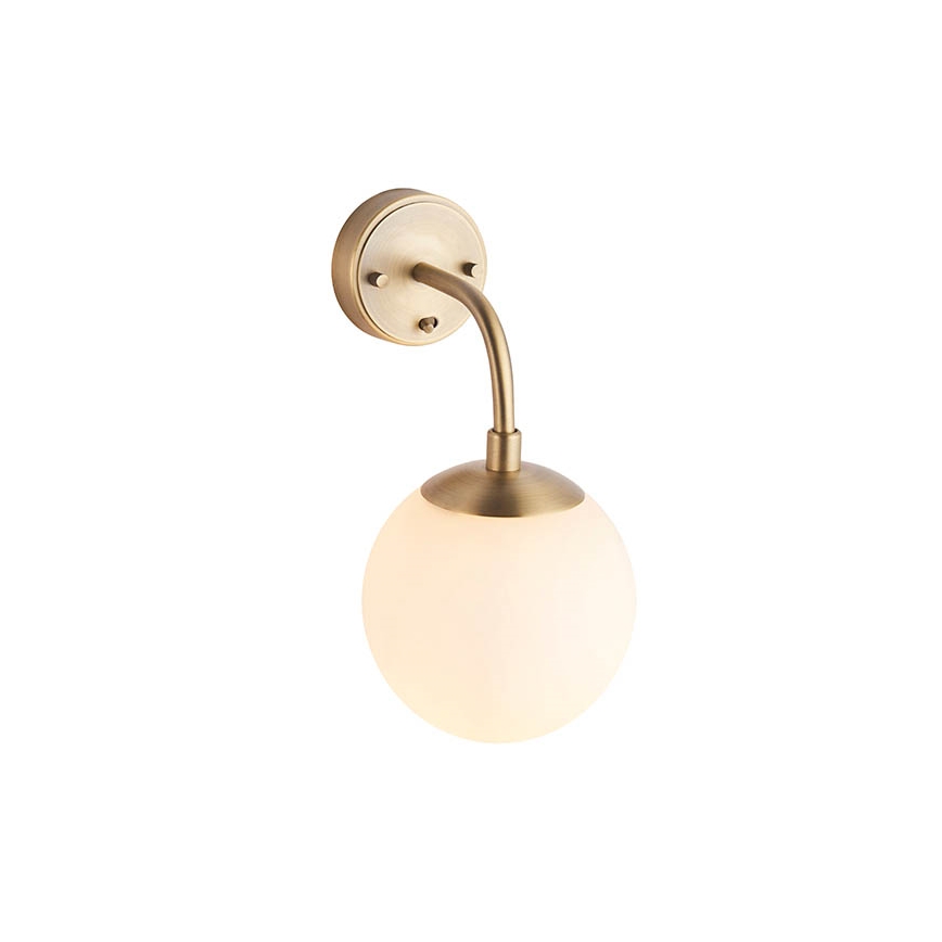 Endon 91892 - ONTARIO Wall Light 1xE14/7W/230V Brass