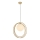 Endon 92488 - Cable-hung pendant light EMILIO 1xE27/10W/230V gold/white
