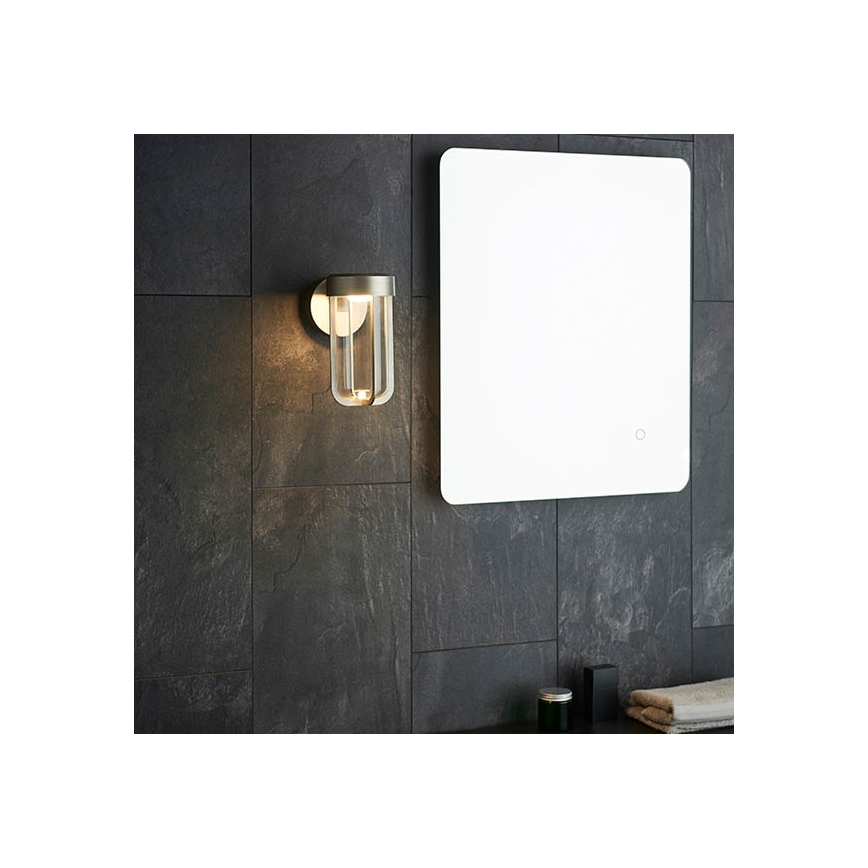 Endon 92782 - LED Bathroom Wall Light LED/8W/230V IP44 2700K Matte Chrome