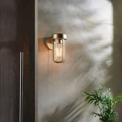 Endon 92855 - Bathroom wall light 1xE27/6W/230V IP44 Brass