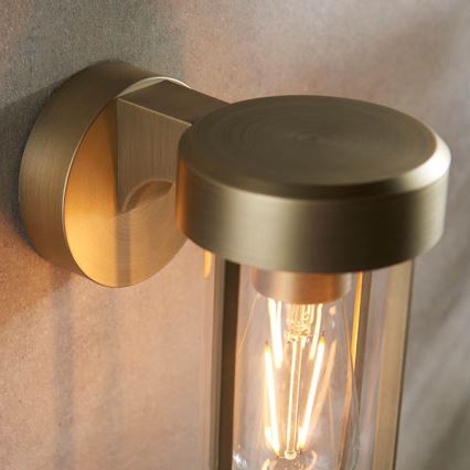 Endon 92855 - Bathroom wall light 1xE27/6W/230V IP44 Brass
