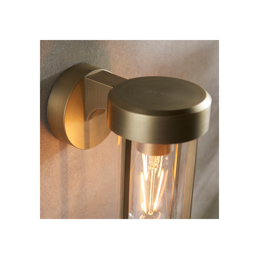 Endon 92855 - Bathroom wall light 1xE27/6W/230V IP44 Brass