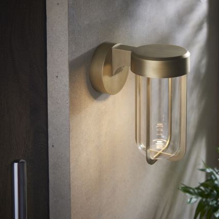 Endon 92856 - LED Bathroom Wall Light LED/8W/230V IP44 2700K Brass