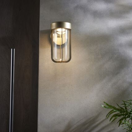 Endon 92856 - LED Bathroom Wall Light LED/8W/230V IP44 2700K Brass