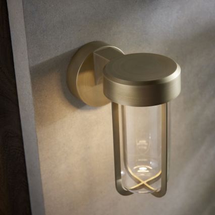 Endon 92856 - LED Bathroom Wall Light LED/8W/230V IP44 2700K Brass