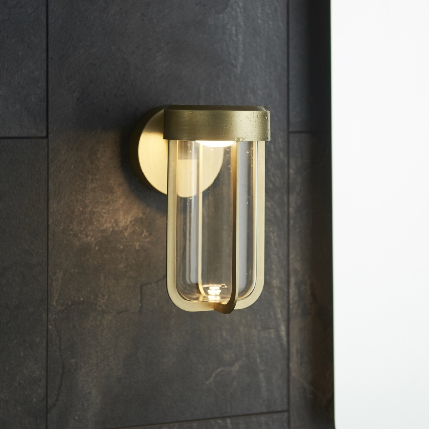 Endon 92856 - LED Bathroom Wall Light LED/8W/230V IP44 2700K Brass