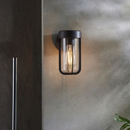 Endon 92857 - Bathroom wall light 1xE27/6W/230V IP44 bronze/black