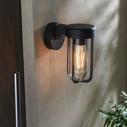 Endon 92859 - Bathroom wall light 1xE27/6W/230V IP44 black