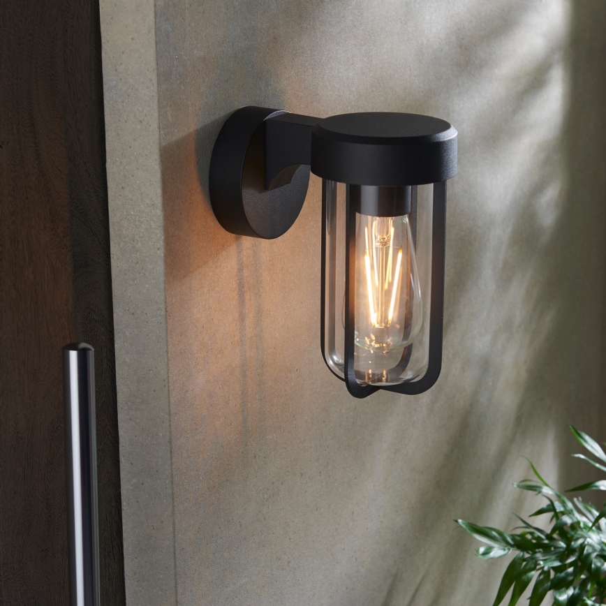 Endon 92859 - Bathroom wall light 1xE27/6W/230V IP44 black