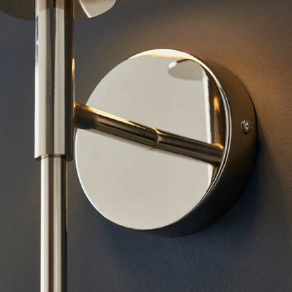 Endon 92949 - Wall lamp 1xE14/6W/230V white/polished chrome