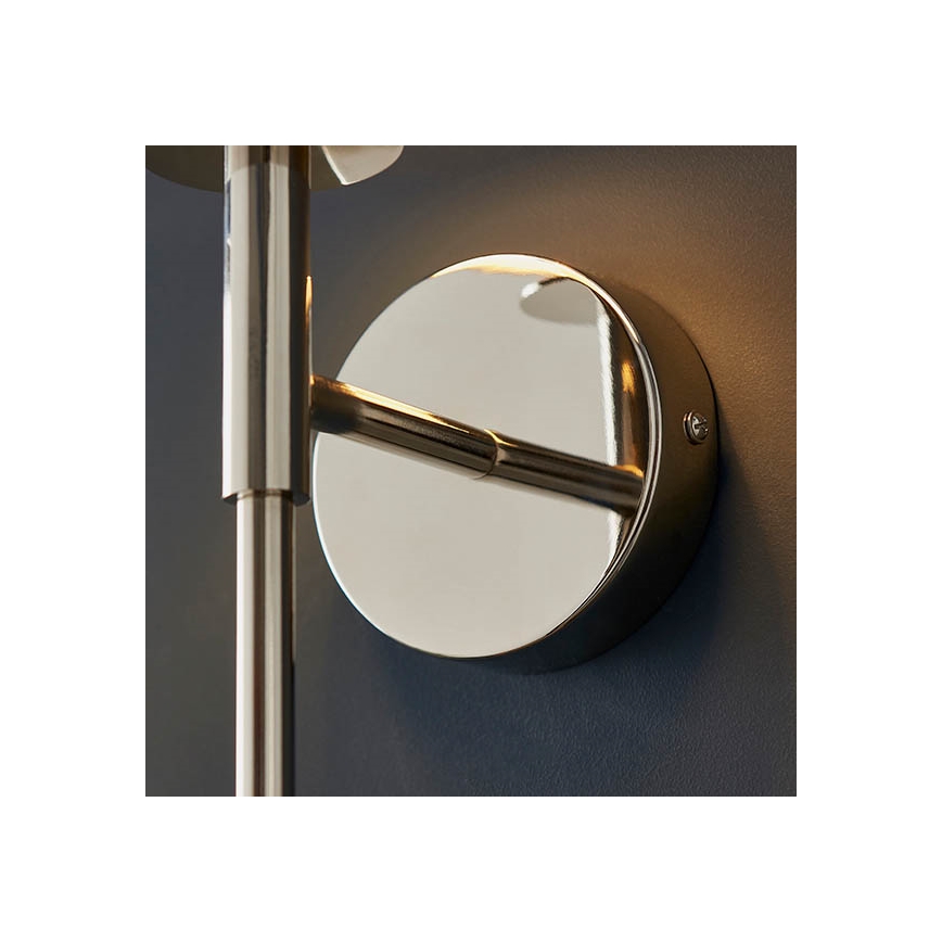 Endon 92949 - Wall lamp 1xE14/6W/230V white/polished chrome