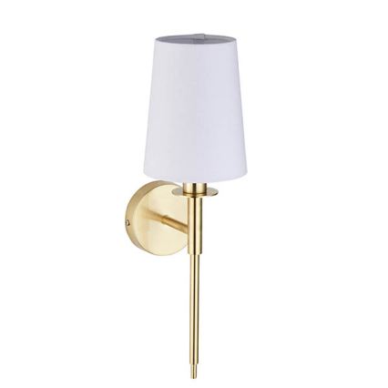 Endon 92955 - Wall Light 1xE14/6W/230V White/Gold