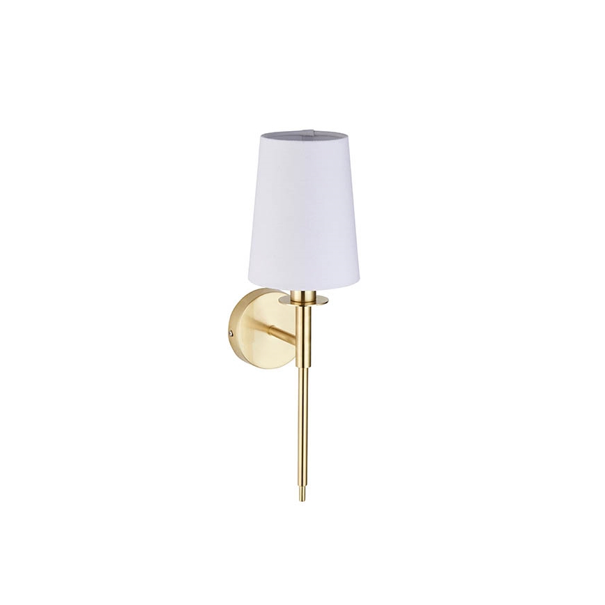 Endon 92955 - Wall Light 1xE14/6W/230V White/Gold