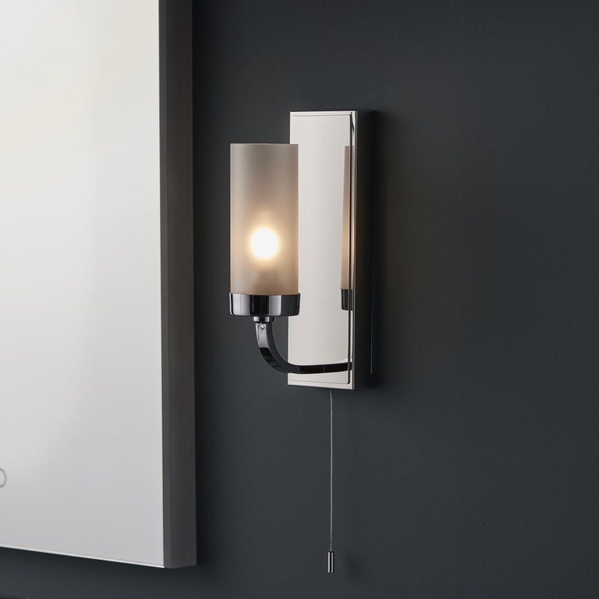Endon 92960 - EDREA Bathroom Wall Light 1x G9/3W/230V IP44 Polished Chrome