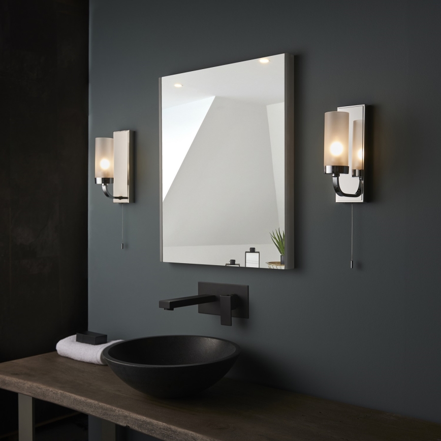 Endon 92960 - EDREA Bathroom Wall Light 1x G9/3W/230V IP44 Polished Chrome