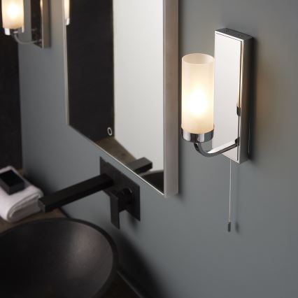 Endon 92960 - EDREA Bathroom Wall Light 1x G9/3W/230V IP44 Polished Chrome