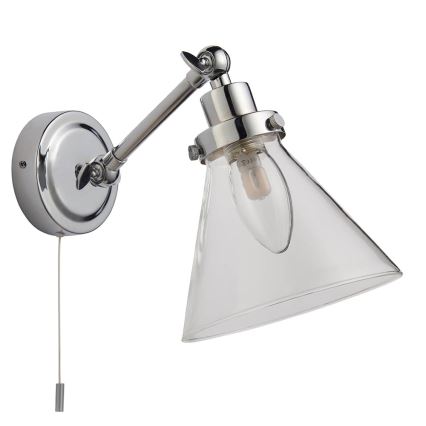 Endon 93853 - Bathroom wall spotlight FARADAY 1xG9/3W/230V IP44 shiny chrome