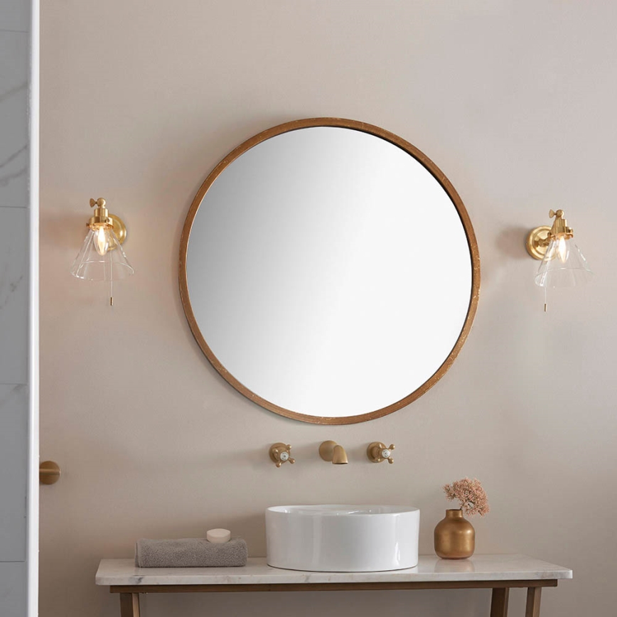 Endon 93854 - Bathroom wall spotlight FARADAY 1xG9/3W/230V IP44 gold
