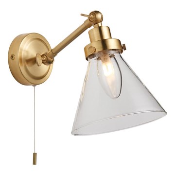 Endon 93854 - Bathroom wall spotlight FARADAY 1xG9/3W/230V IP44 gold