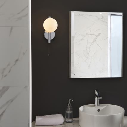Endon 94080 - SPA Bathroom Wall Light 1xG9/3W/230V IP44 Polished Chrome