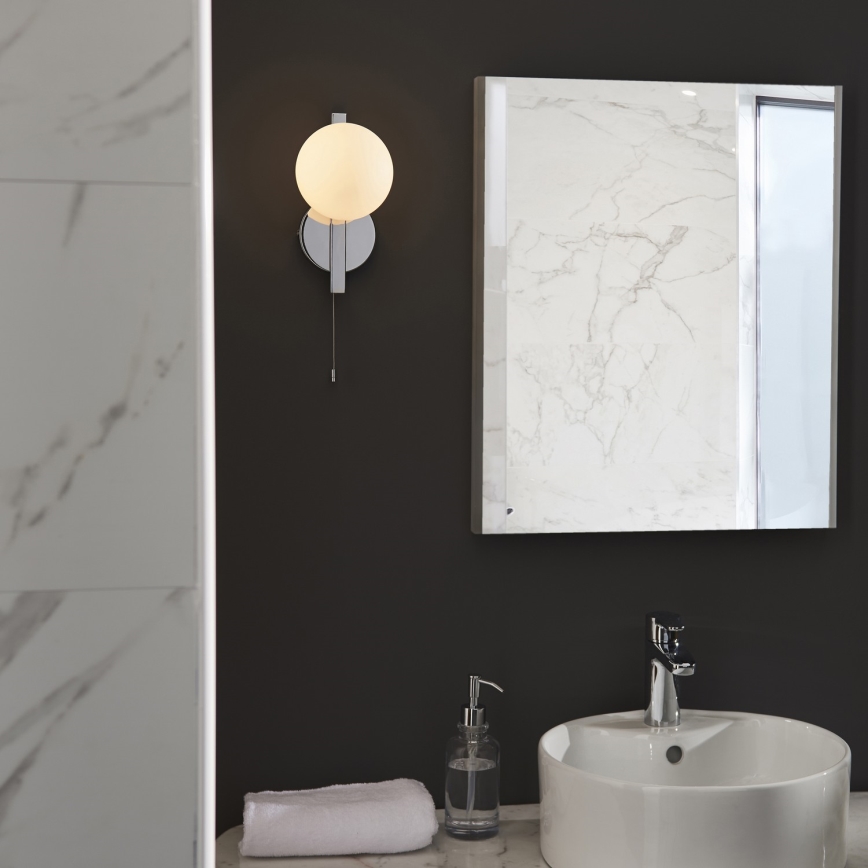 Endon 94080 - SPA Bathroom Wall Light 1xG9/3W/230V IP44 Polished Chrome