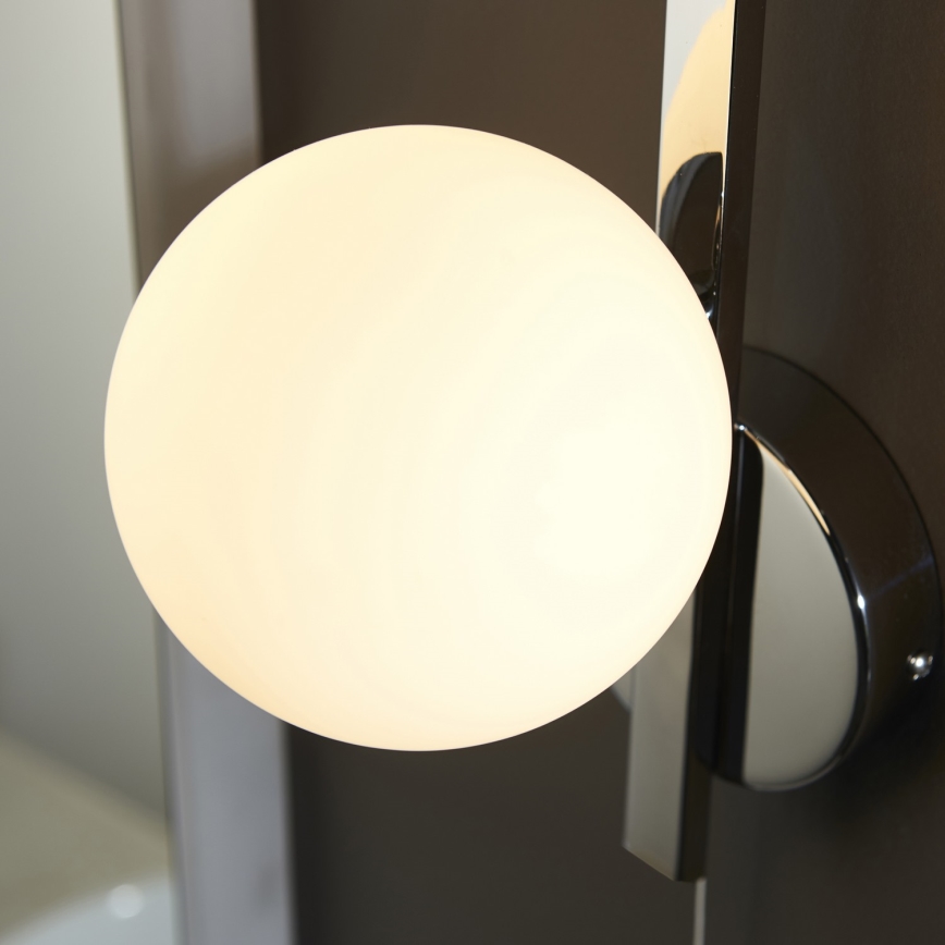 Endon 94080 - SPA Bathroom Wall Light 1xG9/3W/230V IP44 Polished Chrome