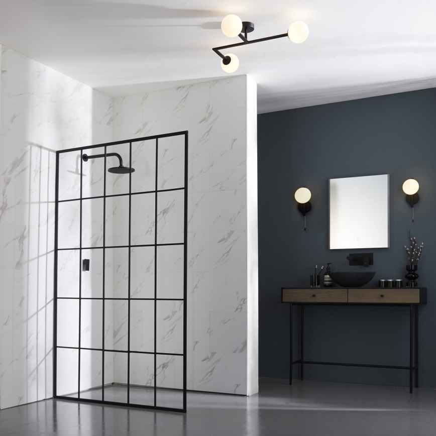 Endon 94081 - SPA Bathroom Wall Light 1xG9/3W/230V IP44 Black