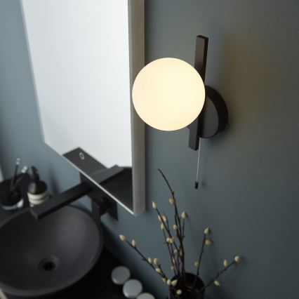 Endon 94081 - SPA Bathroom Wall Light 1xG9/3W/230V IP44 Black