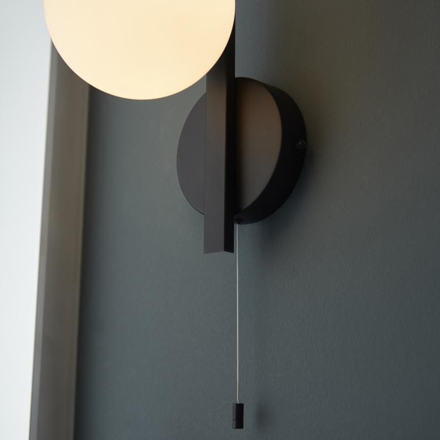 Endon 94081 - SPA Bathroom Wall Light 1xG9/3W/230V IP44 Black