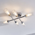 Endon 95045 - Bathroom surface-mounted chandelier NATORI 6xG9/3W/230V IP44 shiny chrome