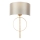 Endon 95210 - Wall light 1xE27/10W/230V grey/brass